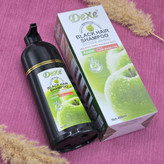 شامپو رنگ مشکی و قهوه ای برند دکس