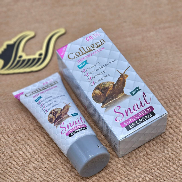 ضدآفتاب گیاهی کلاژن BB حلزون