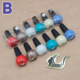 لاک ناخن بوکس 6 عددی در 4 سری رنگ