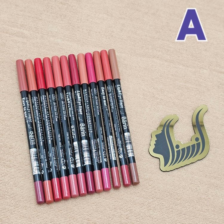 خط لب برند بارین Barin بصورت 12 عددی