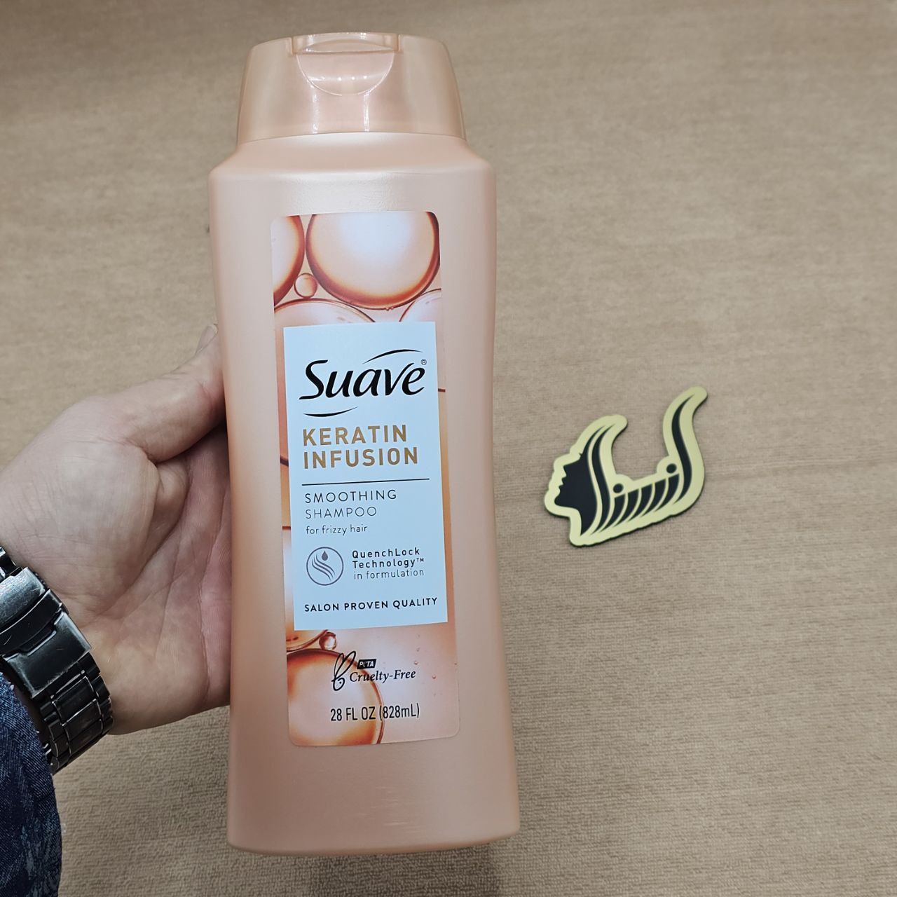 شامپو نرم کننده و صاف کننده مو برند سواو suave اورجینال