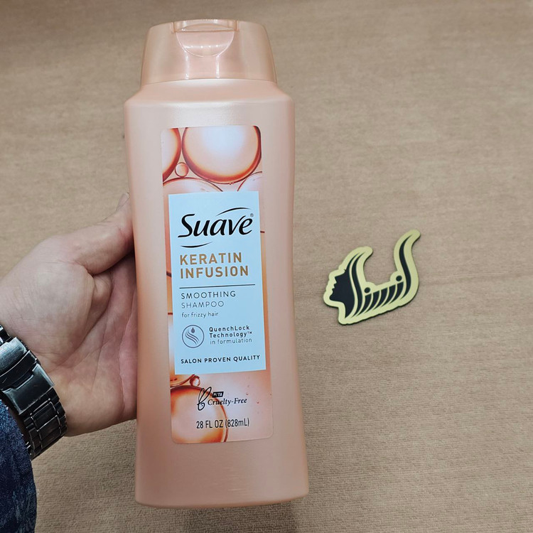 شامپو نرم کننده و صاف کننده مو برند سواو suave اورجینال