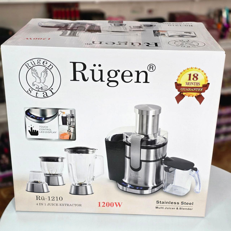 آبمیوهگیر 4 کاره روگن مدل RU-1210