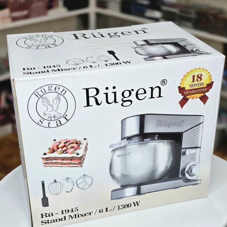 همزن و خمیر زن کاسه دار روگن RU-1945