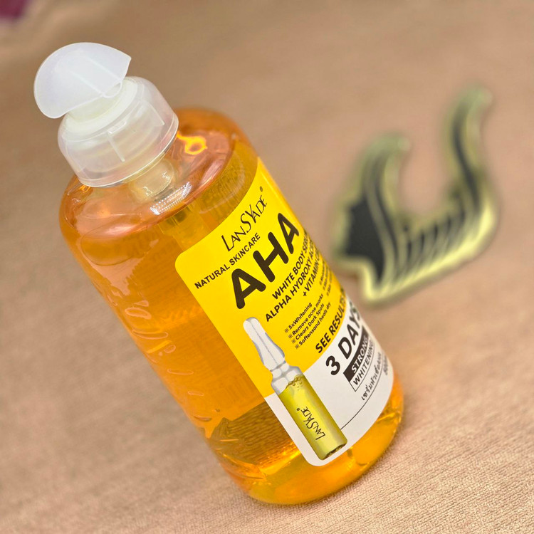 سرم روشن کننده صورت و بدن AHA