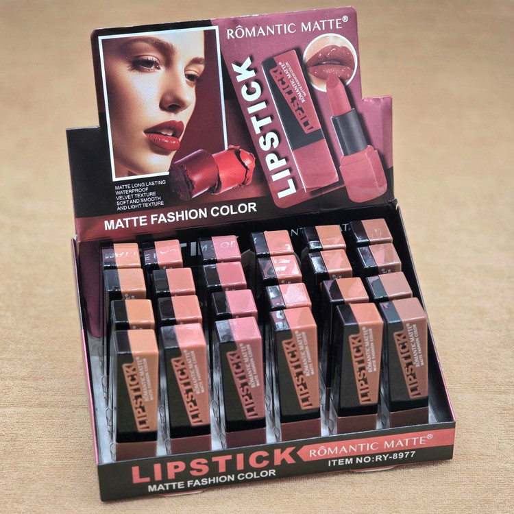 رژلب جامد مخملی رمانتیک مات