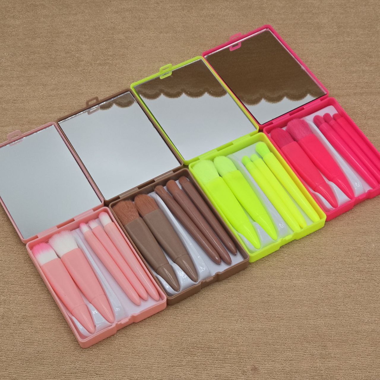 ست براش 5 تکه آینه دار  نود