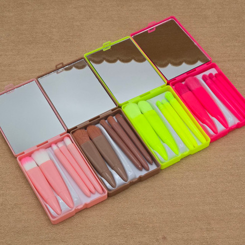 ست براش 5 تکه آینه دار نود