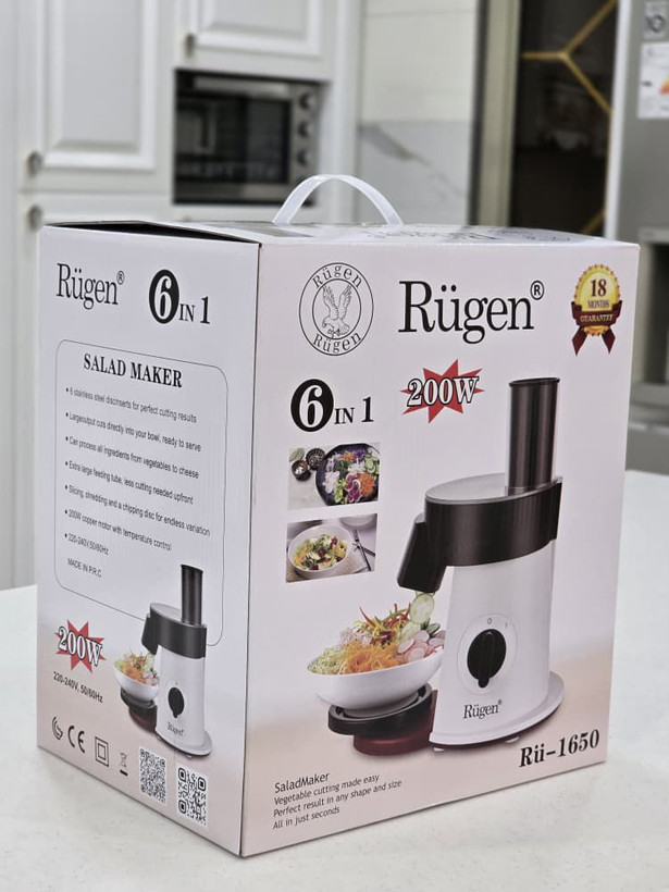سالاد ساز 6 کاره روگن مدل RU-1650
