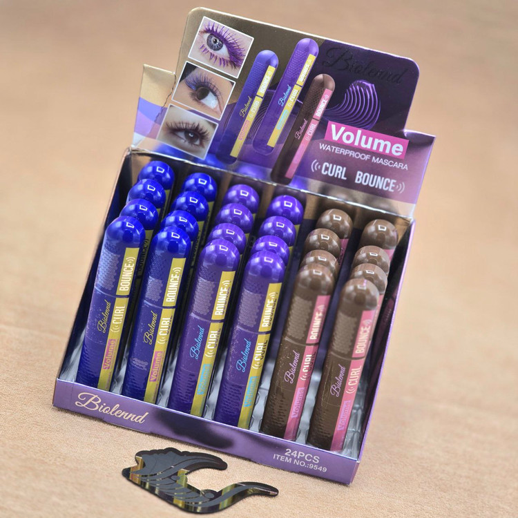 ریمل رنگی ( بنفش . آبی . قهوه ای ) برند بیولند