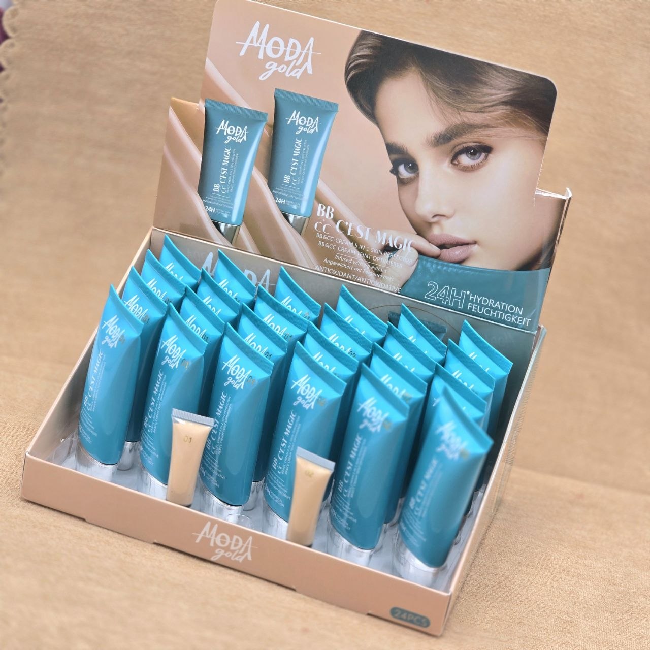 کرم پودر با کیفیت و با دوام برند مُدا