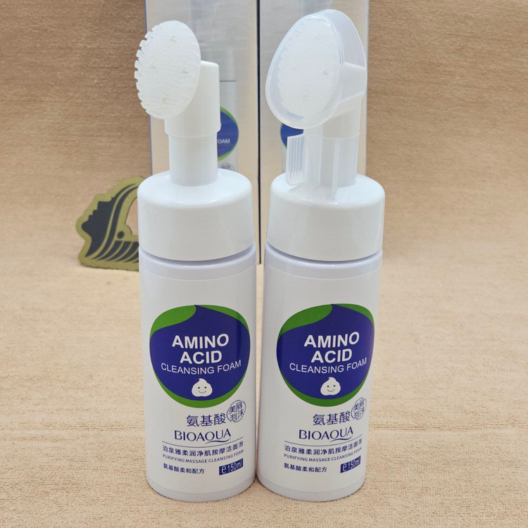 فوم شستشو براش دار آمینواسید