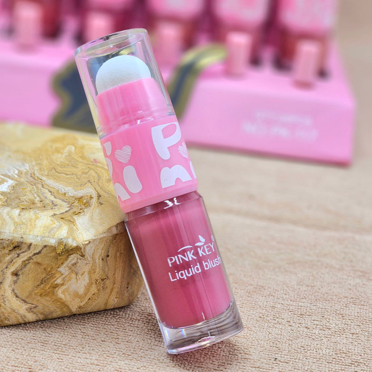 رژگونه و رژلب پد دار برند پینک کی