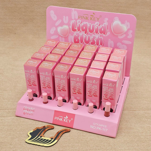 رژگونه و رژلب پد دار برند پینک کی