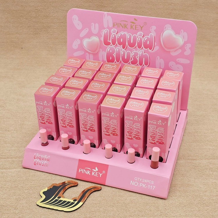 رژگونه و رژلب پد دار برند پینک کی