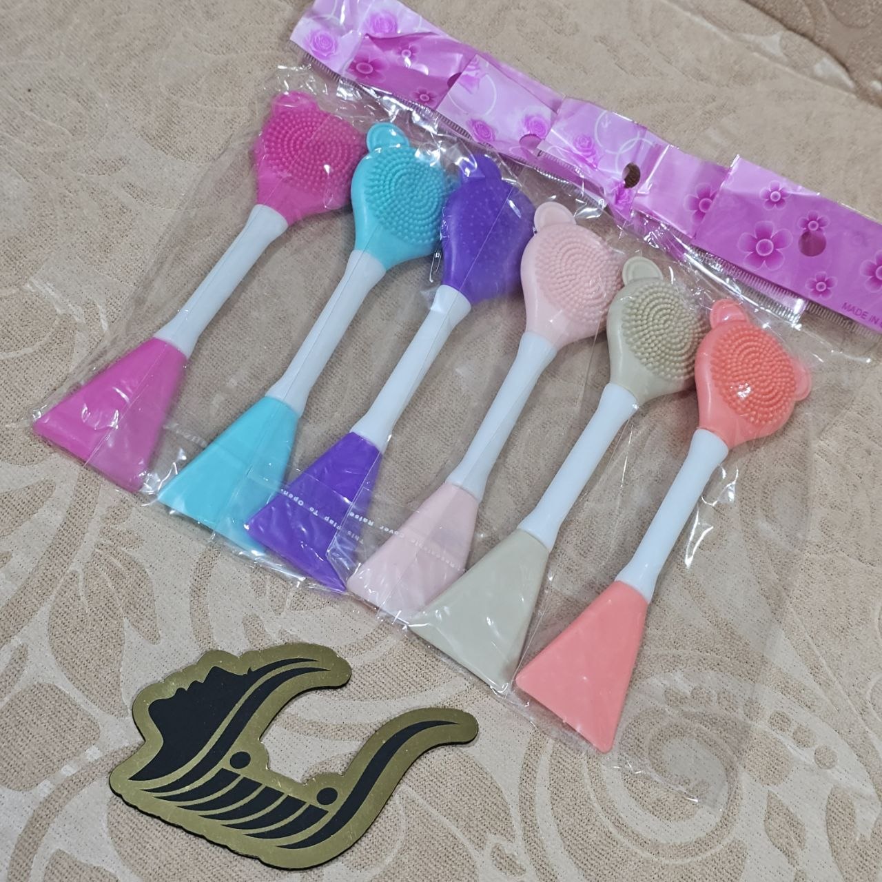 براش ماسک دوطرفه مدل خرسی